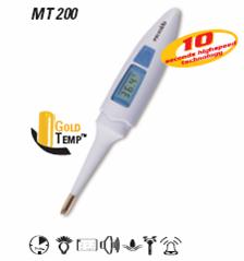 Nhiệt kế dạn bút đầu mềm mạ vàng MT-200